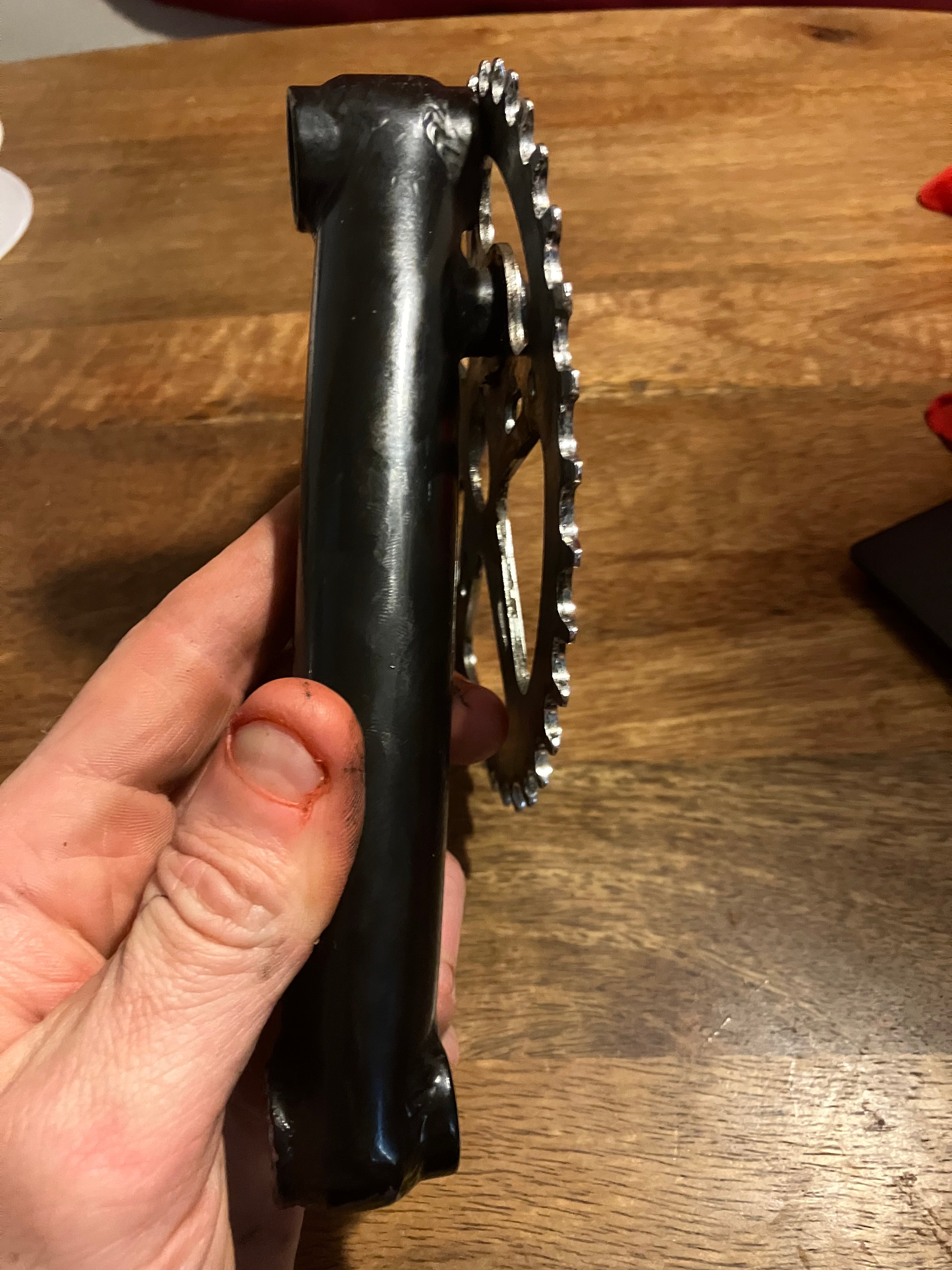 BMX Unbranded 170 Cranks with 36T Sprocket 48 Spline Mid BB