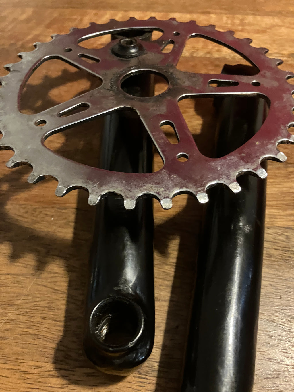 BMX Unbranded 170 Cranks with 36T Sprocket 48 Spline Mid BB