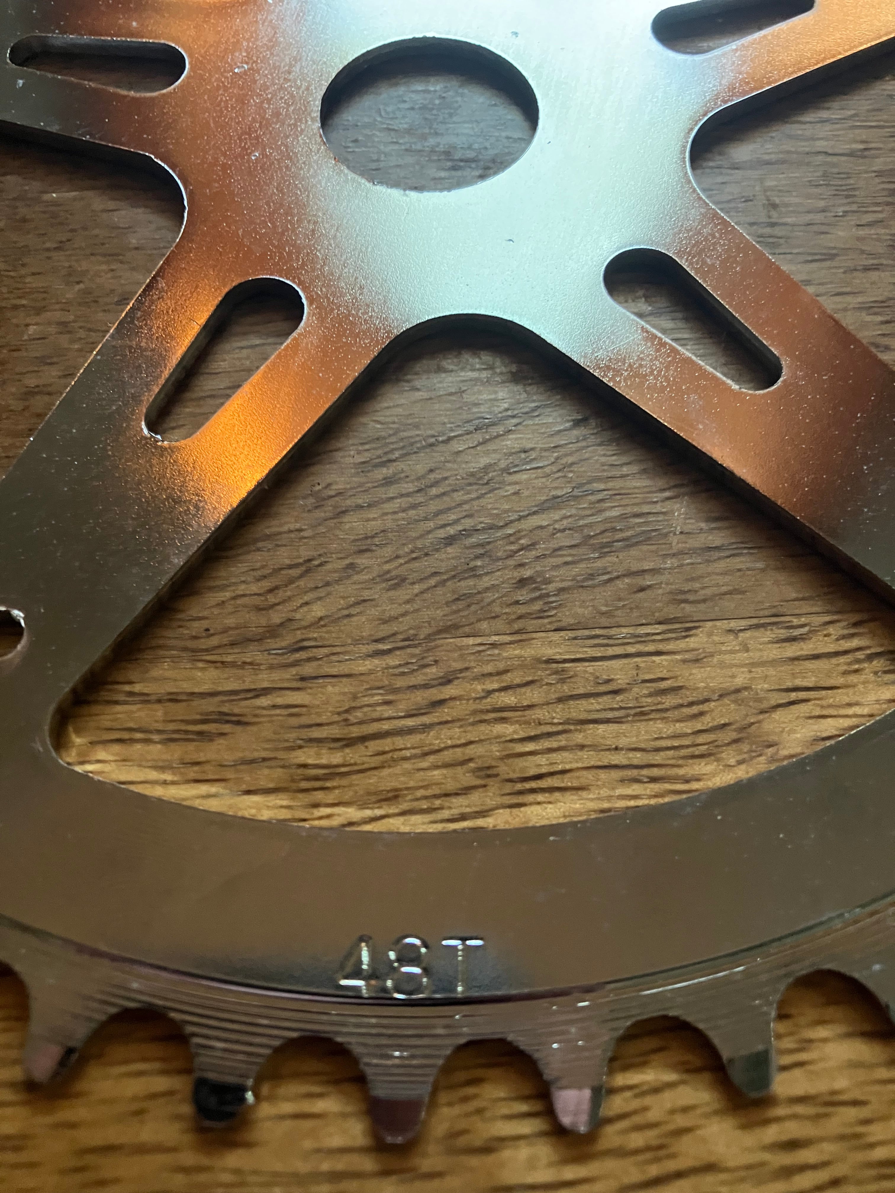 48T Single Bolt Chainring ( maybe sun tour ?)